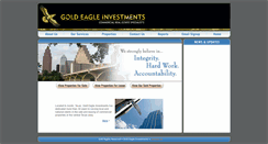 Desktop Screenshot of goldeagleinvestments.com